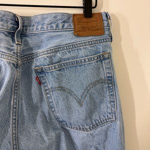 Levi's Medium Wash Wedgie Straight Jeans